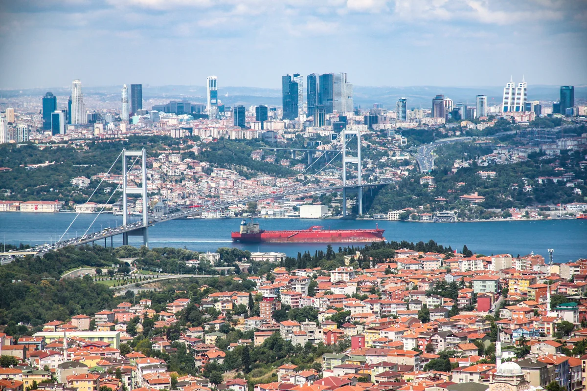 Турция Стамбул Босфорский пролив